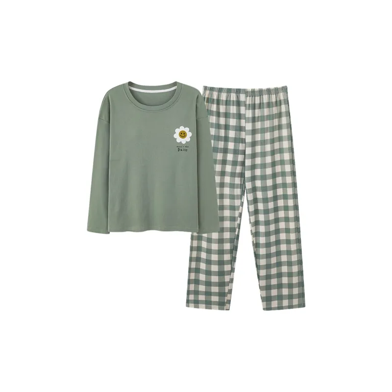 Ordifen Pajama Set Women's Matcha-0
