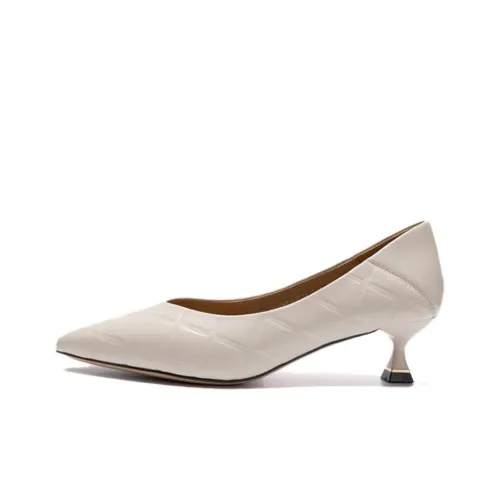 AOKANG High Heels Women's White