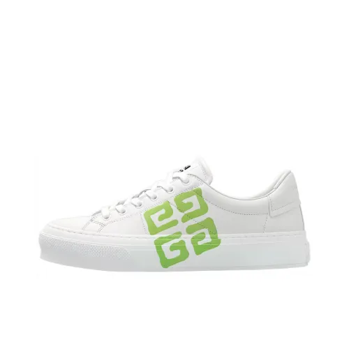 Givenchy City Low Top Skateboard Shoes Women's White