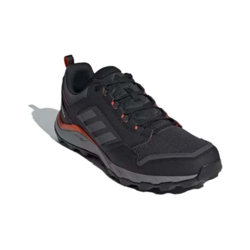 Adidas Terrex Tracerocker 2 Cushioning Anti-Slip And Wear-Resistant Low-Top Trekking Shoes Men's Black Gray-2