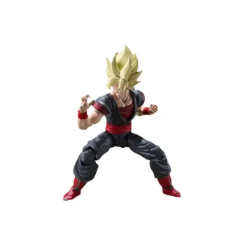 BANDAI S.H.Figuarts Fighter Z Super Saiyan Sun Wukong Clone DRAGON BALL Games Battle Hour Action Figures 14cm