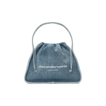 Alexander Wang Faded Rib Knit Ryan Large Bag