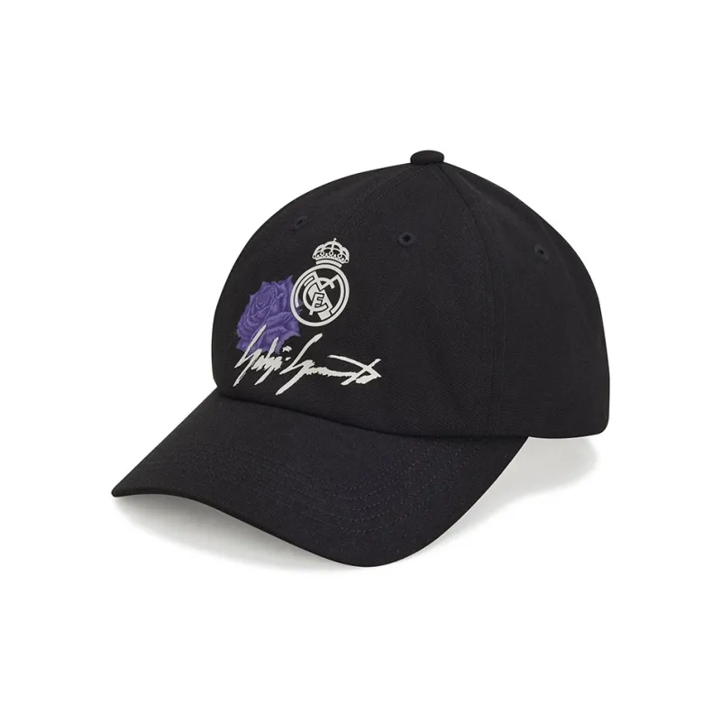 Y-3 X Real Madrid Logo-appliqué Cap-0