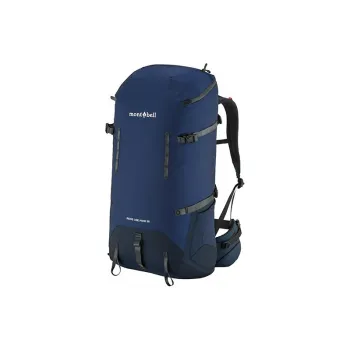 MONTBELL Nylon Outdoor Mountaineering Bag, Backpack Regular Unisex Indigo
