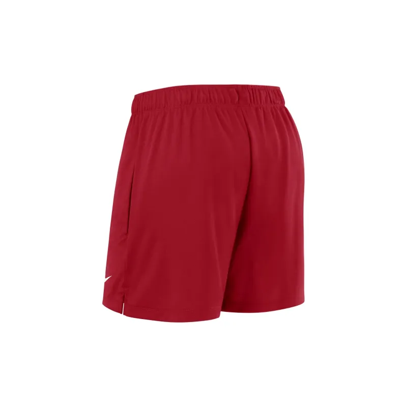 Nike St. Louis Cardinals Authentic Collection Practice Sports Shorts Women's Red-1