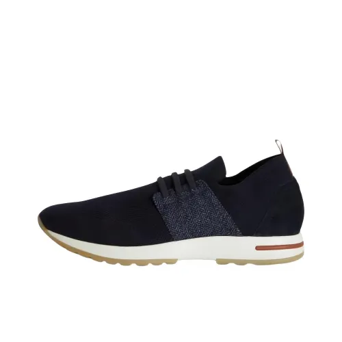 Loro Piana Casual Shoes Men Low-Top Blue