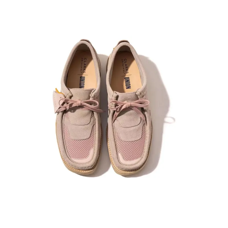 clarks Wallabee Union LA Cameo Rose-3
