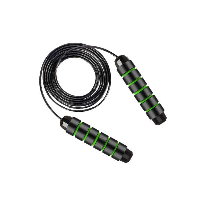 AMYUP Fitness Training Non Countable Jump Ropes Fitness Crowd Sponge Controller PPPVC Steel Wire Rope 2.8m-6