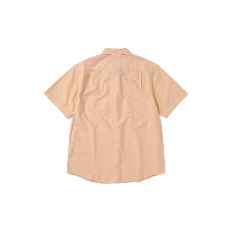 Thisisneverthat SS24 Oxford S/S Shirt Unisex Orange-1