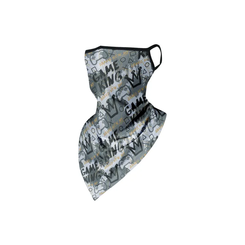 GXT Riding Equipment Cycling Face Mask Outdoor Unisex Jacquard Comfort Fabric-3