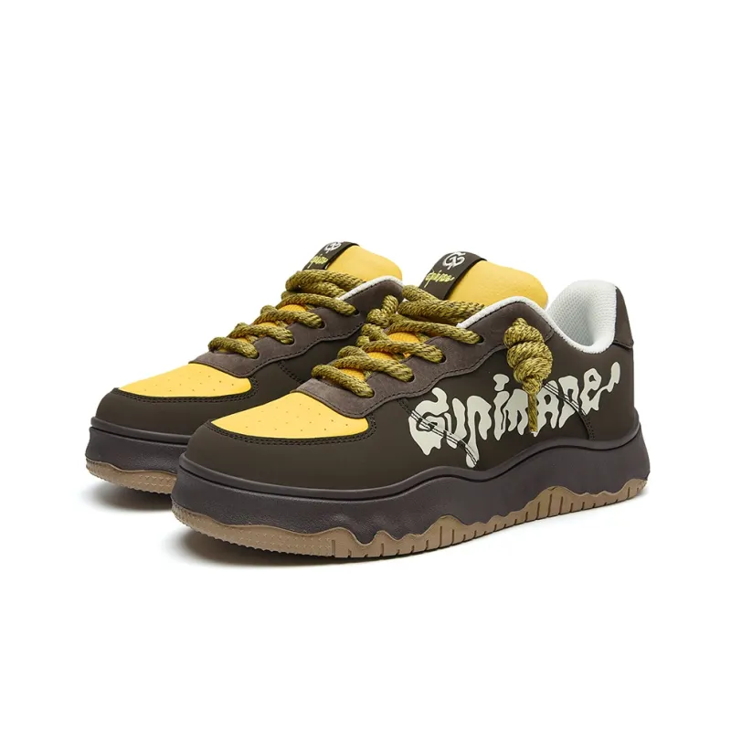 Isolated Manufacturing Coverage Slip-Resistant Cushioning Height Increasing Low-Top Skateboard Shoes Unisex-21