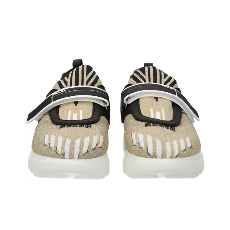 PRADA Cloudbust Low-Top Casual Shoes Women's Yellow Black-2