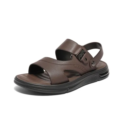BELLE Casual Sandal Men's Black Brown
