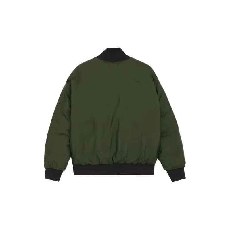 PUMA Oversized Bomber Down Jacket Men's Green-1