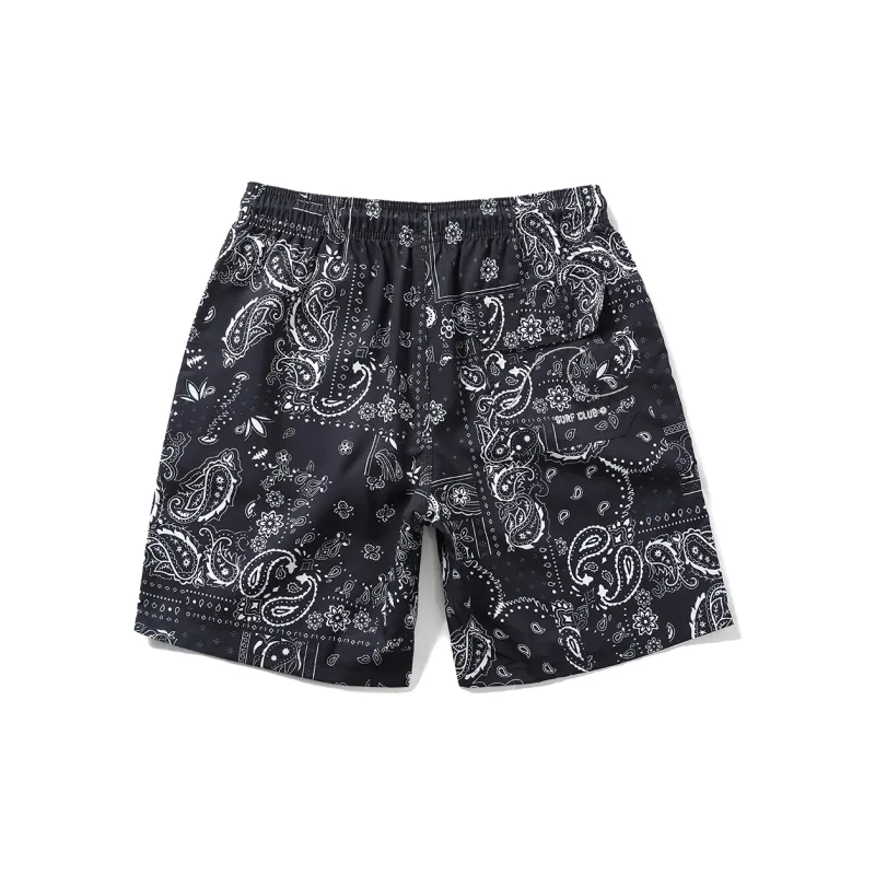 GAILANG Beach Shorts Men's Black-1
