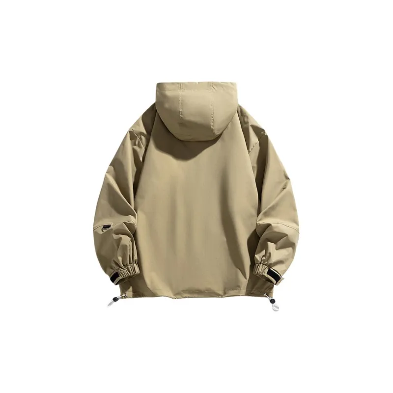 JEEP SPIRIT Waterproof And Windproof Windbreaker Jacket Unisex-9