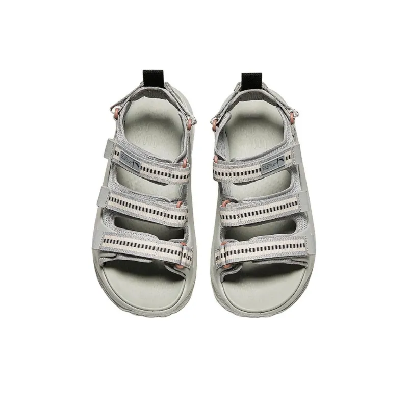 Anta Life Collection Beach Sandals Women's Gray Brown Black-1