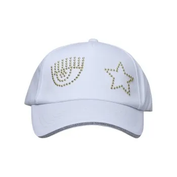 CHIARA FERRAGNI Eye Star Cotton Baseball Cap