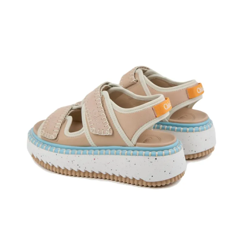 Chloé Nama Platform Sandals Women's-4