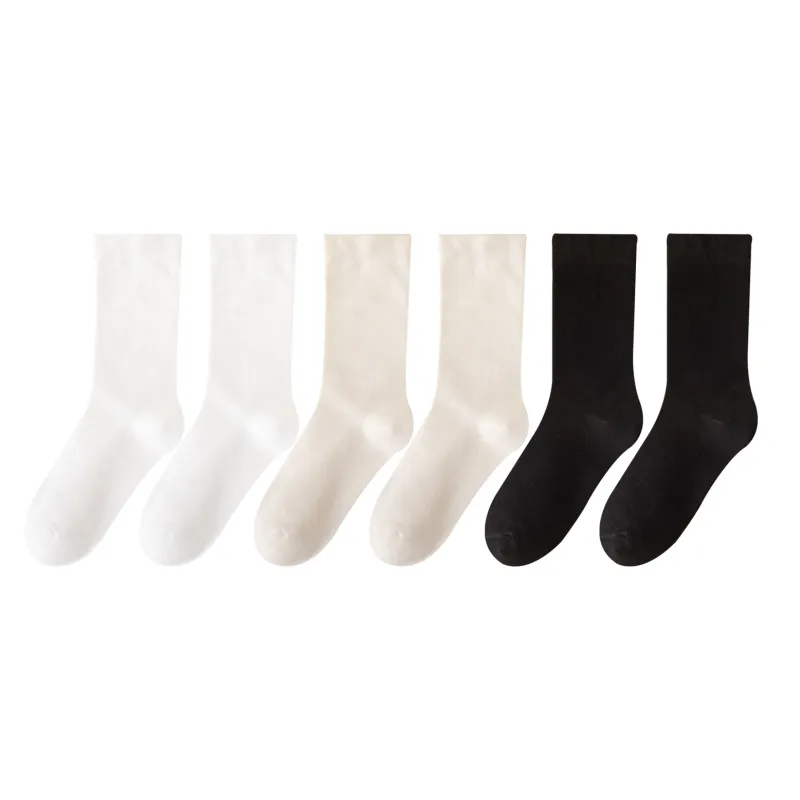 XXLLG Mid Calf Socks Women's 6 Pack-8