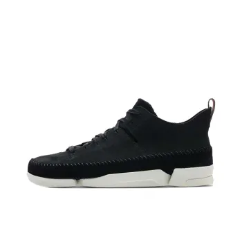 Clarks Trigenic Low-Top Casual Shoes Men's Black