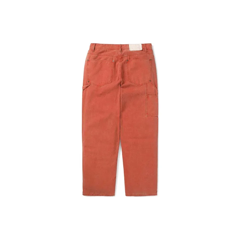 Thisisneverthat SS24 Washed Carpenter Pant Cargo Pants Unisex Orange-1