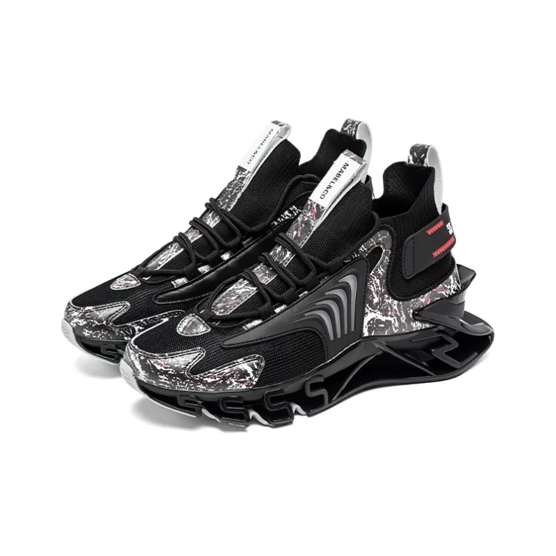 MABEL&CO Cushioned Wear Resistant Lightweight Low Top Running Shoes Unisex-5