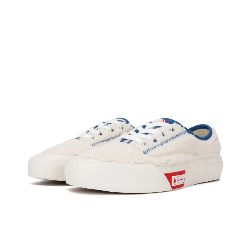 BOBBIE BURNS Anti-Slip Wear-Resistant Low-Top Skateboard Shoes Women's White-2