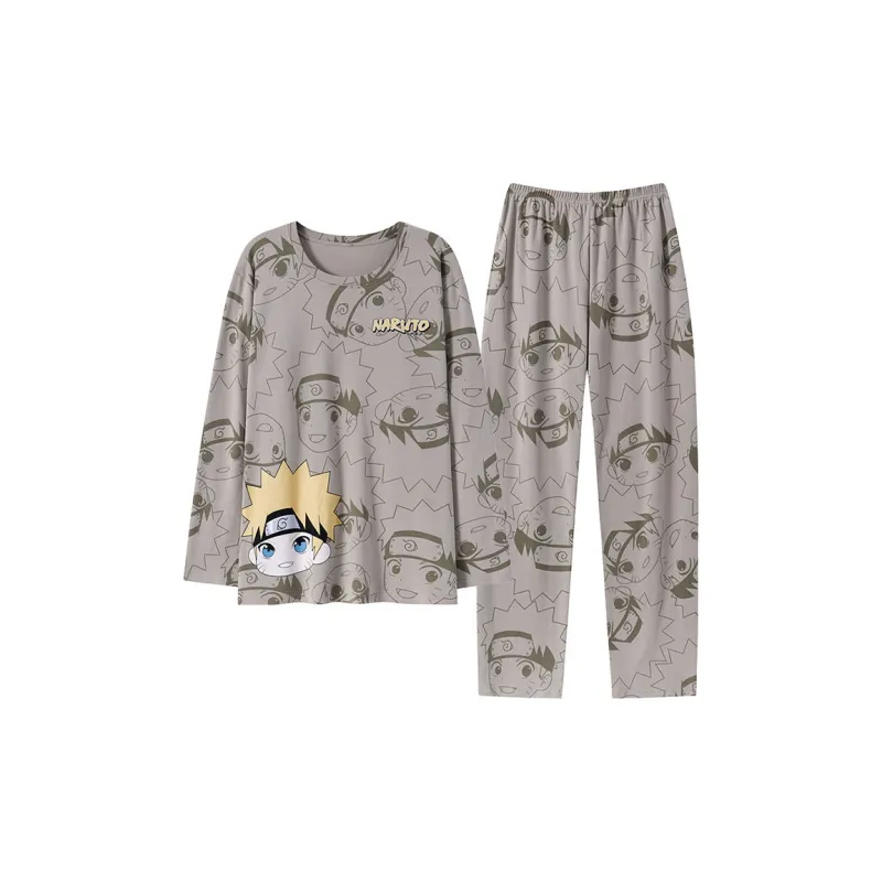 Close fitting Areas Pajama Set Men's-2