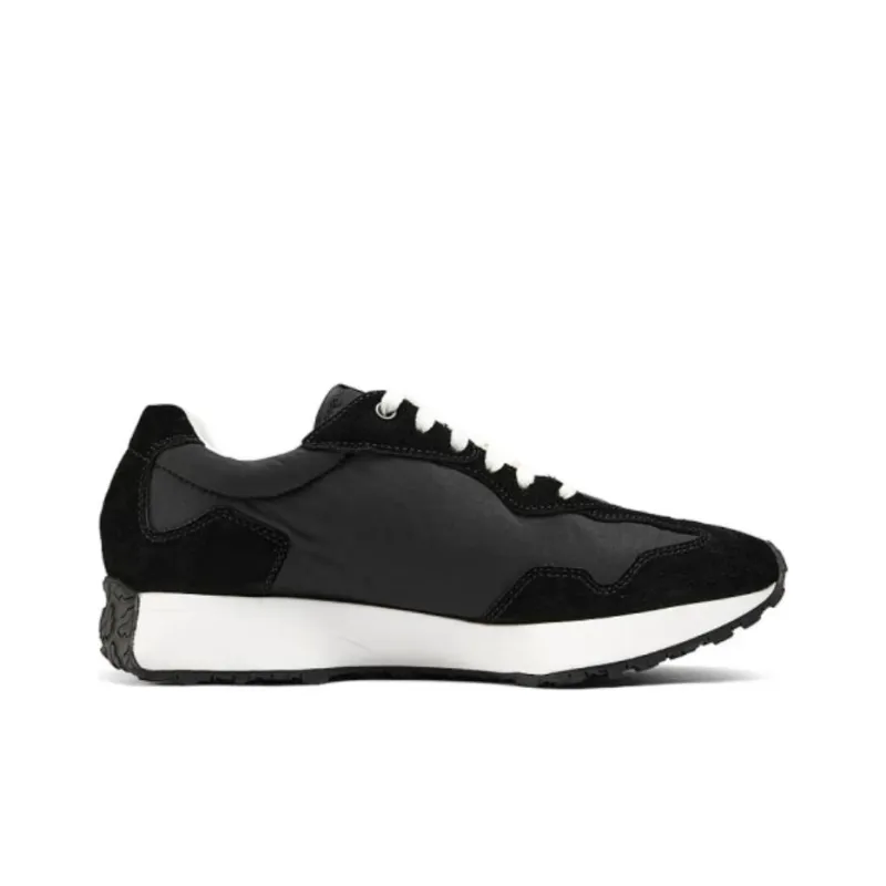 Skechers Cushioning, Slip Resistant, And Abrasion Resistant Low Top Running Shoes Men's Black-1