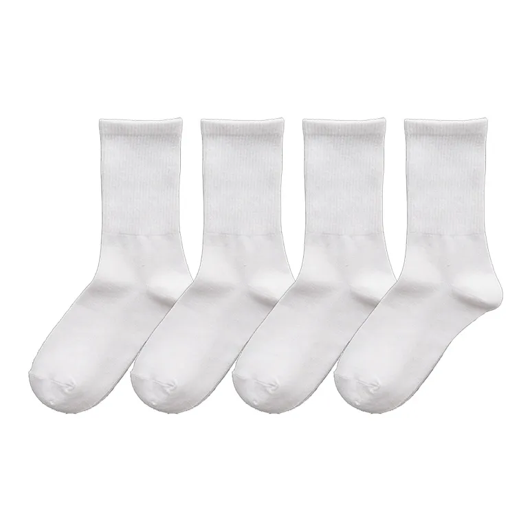 BEAR UNION Mid Calf Socks Unisex 4 Pack-24