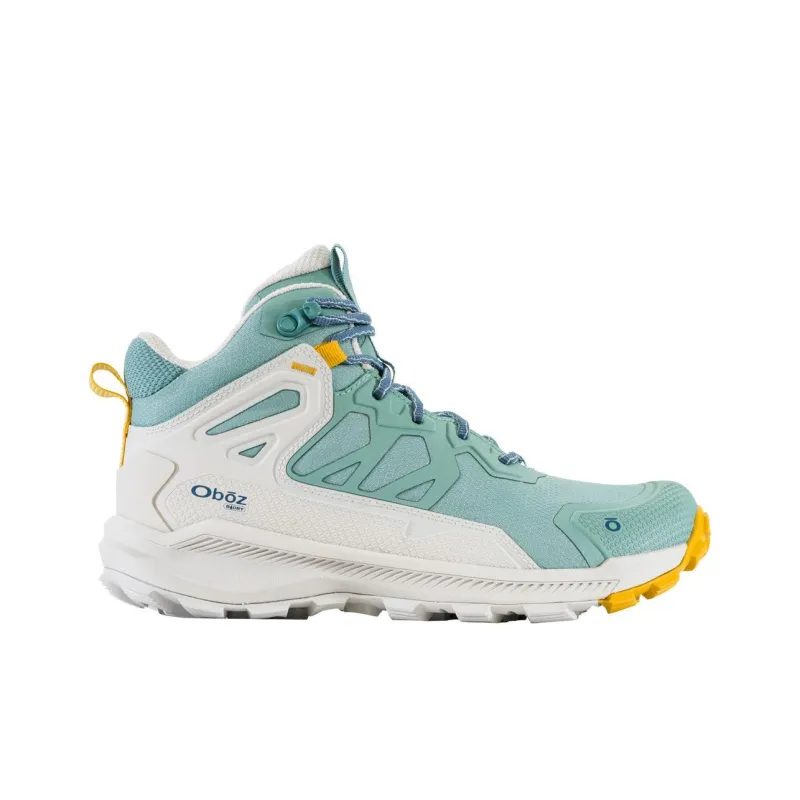 Oboz Footwear Katabatic Cushioning Wear-Resistant Mid-Top Outdoor Shoes Women's Blue-1