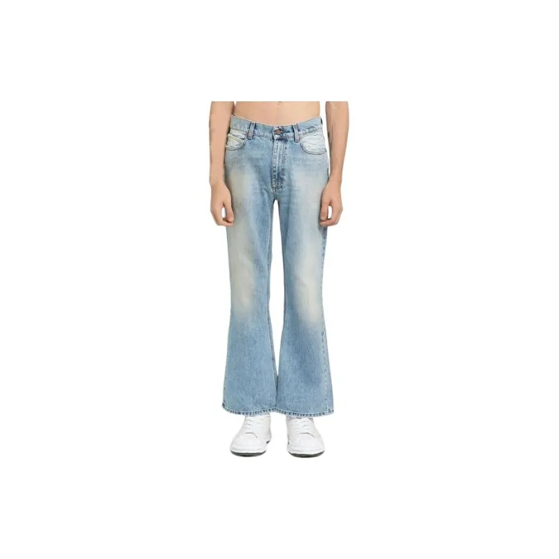 ERL Patchwork Stars Denim Pants-1