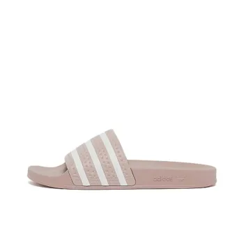 Adidas Originals ADILETTE Rubber Sole Abrasion Resistant Slide Slippers Unisex Pink
