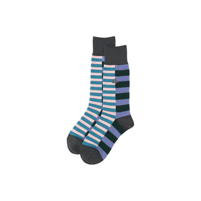 Vivienne Westwood Mid-Calf Socks Women's 1 Pack Gray-0