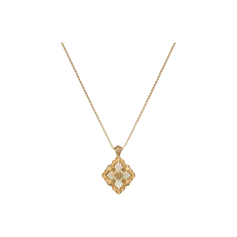 BUCCELLATI Opera Tulle Collection 18K Gold Necklaces Unisex-1