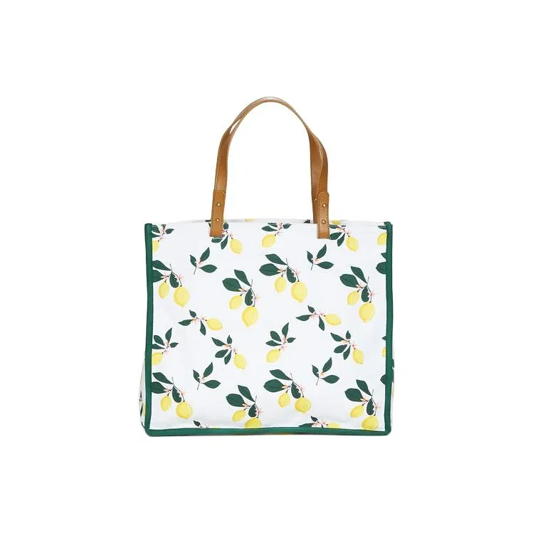 Petite Mendigote Natural Fabric Handbag Women's White-0
