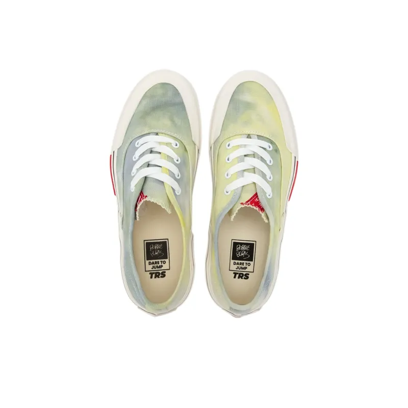 BOBBIE BURNS Anti-Slip Wear-Resistant Low-Top Canvas Shoes Unisex Light Yellow-3