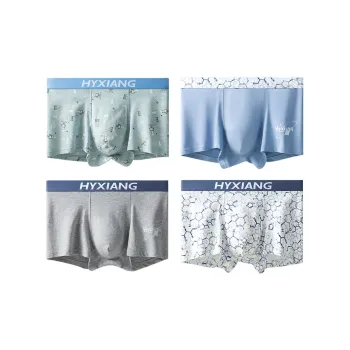 H-YXIANG Underpants Men's 4 Pack