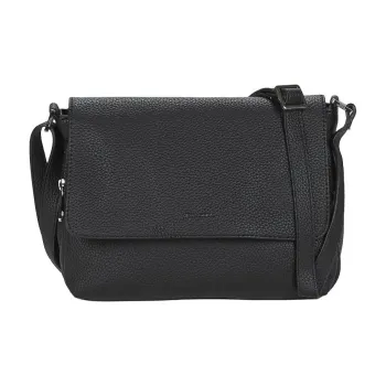 H HEXAGONA PARIS Synthetic Leather Shoulder Bag, Crossbody Bag Women's Black