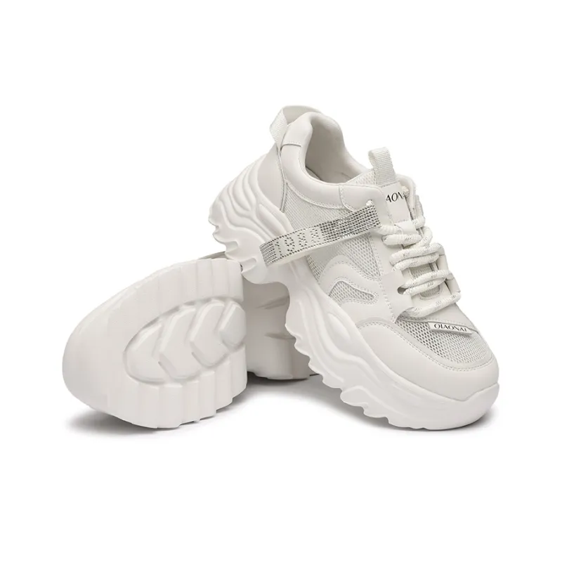 QIAONAI Chunky Sneakers Women's-3