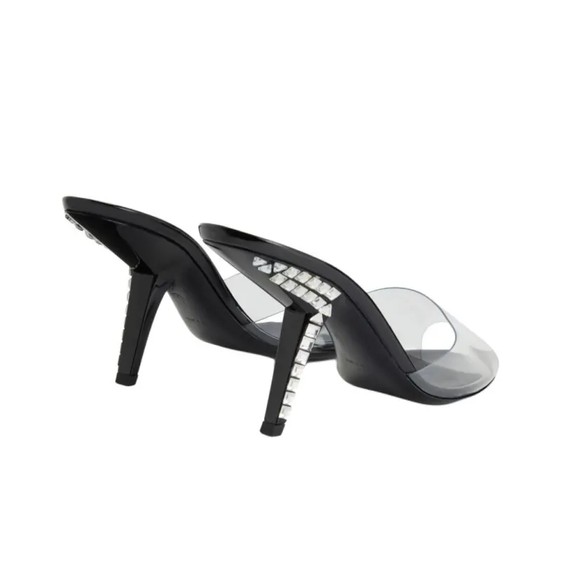 Giuseppe Zanotti Mystero 90mm Transparent Sandals Women's-3