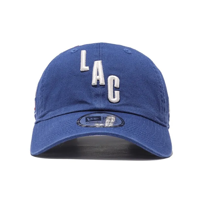 New Era Cotton Baseball Caps Men's Blue-1