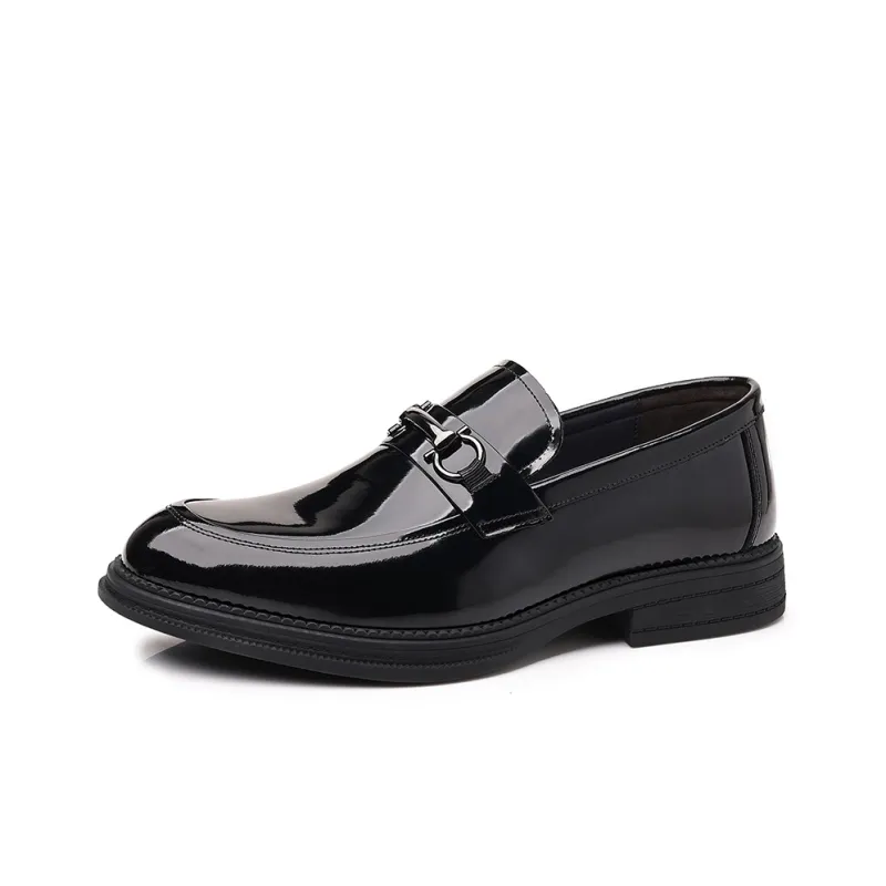 LUOMAIKE Dress Shoes Men Low Top Black, Brown-1