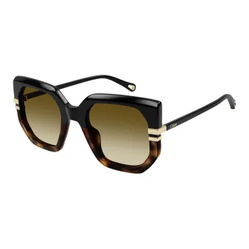 Chloe Recycled Acetate Butterfly Sunglasses Women's Tortoiseshell
