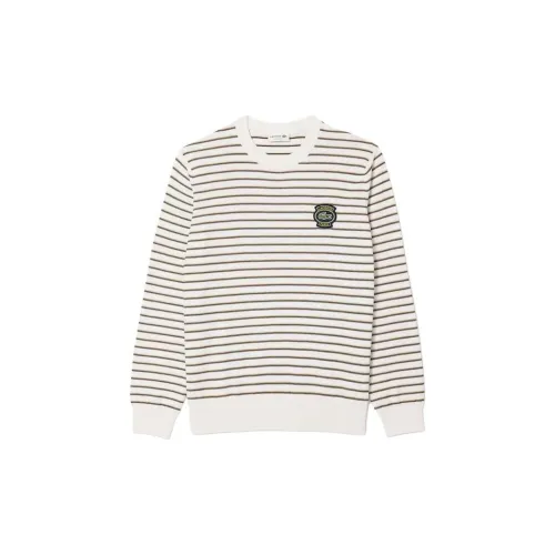 LACOSTE Knitwear Men White