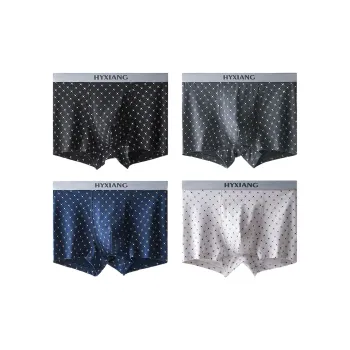 H-YXIANG Underpants Men's 4 Pack
