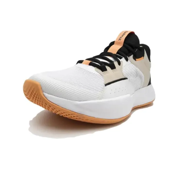 DECATHLON Fast 500 Low Durable Breathable Low Top Basketball Shoes Men's White-1