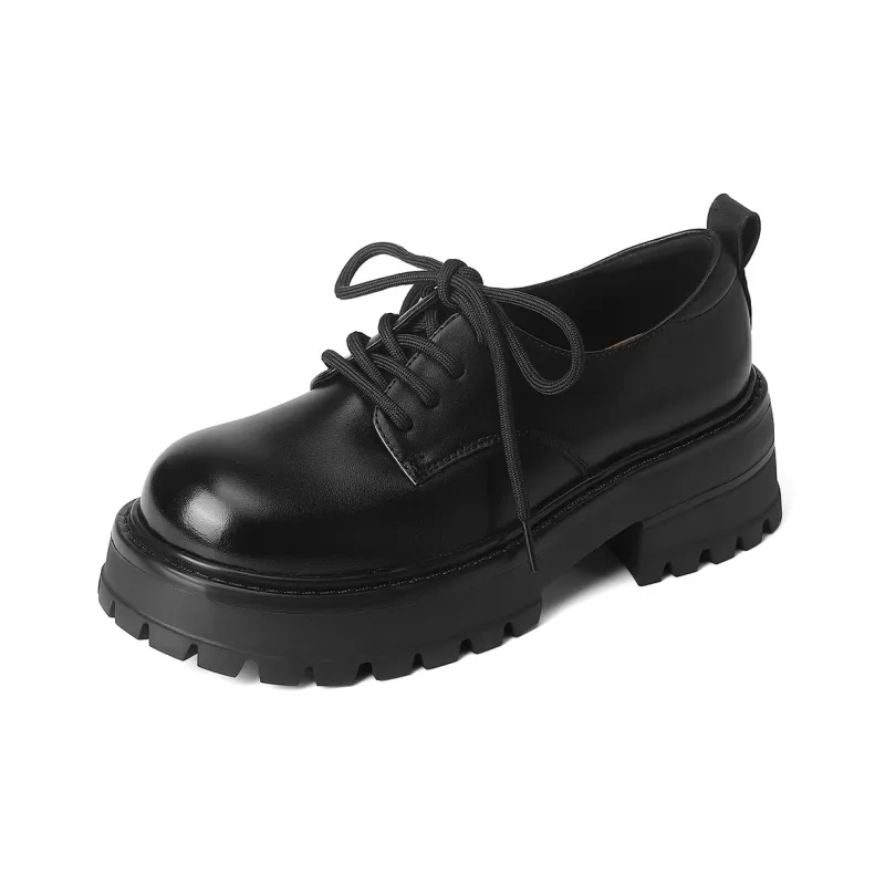 PIERCE GENTRY Loafers Women's Black/Light Coffee-1
