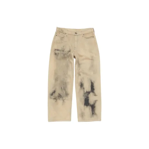 Acne Studios Jeans Unisex Beige